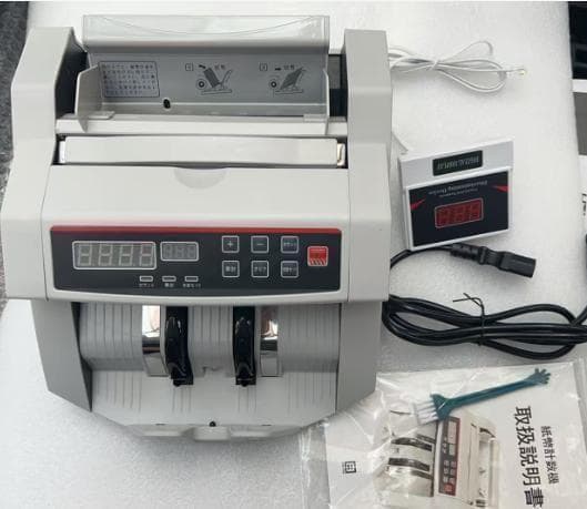 中古美品 紙幣計数機 マネーカウンター 高速 デジタル表示 新札対応
