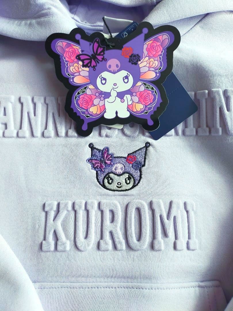 新品・未使用　アナスイミニ＊120 クロミ フード付きトレーナー