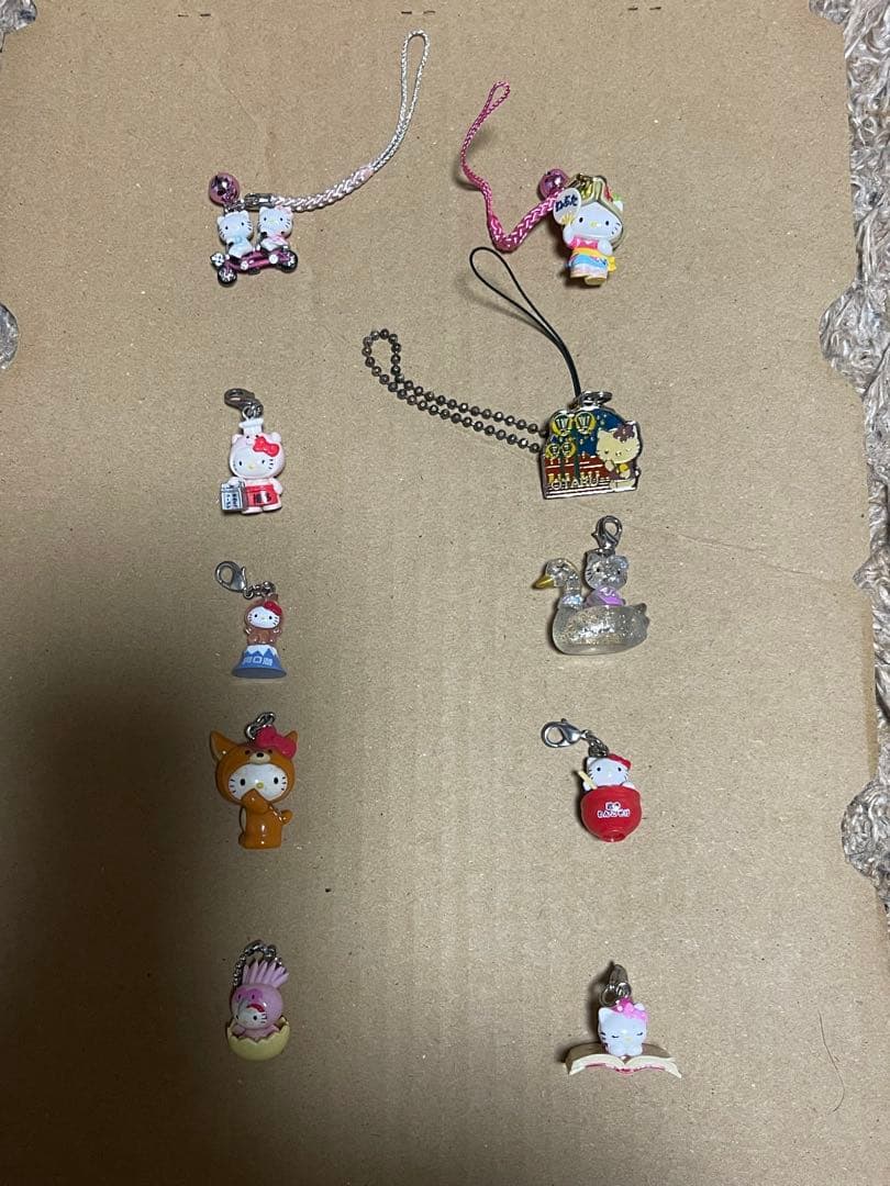 ハローキティ その他ストラップ 74個セット