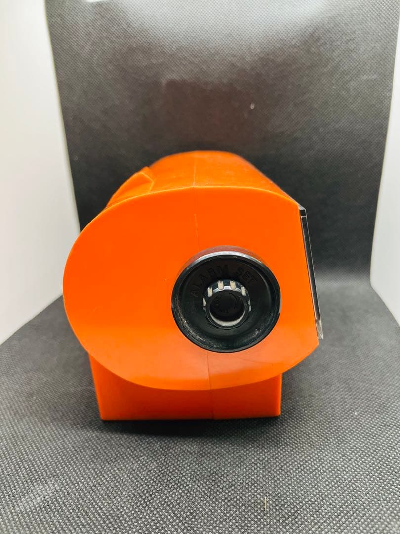 citizen パタパタ時計 置き時計 オレンジ レトロ