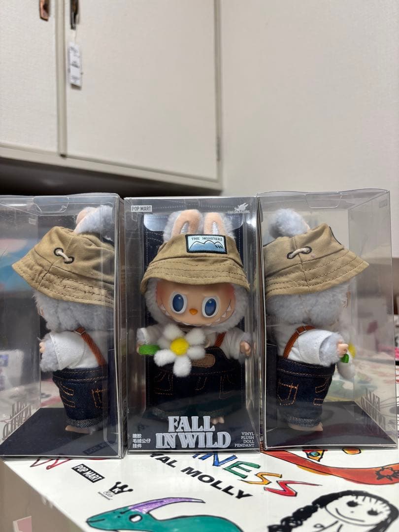 LABUBU THE MONSTERS FALL IN WILD ぬいぐるみx3