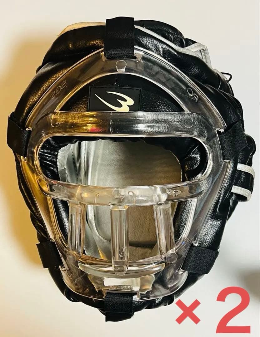 BODYMAKER ボクシング ヘッドギア 黒　2つセット　フリーサイズ Amazon | ボクシングヘッドギア 2個パック フリーサイズ ボクシング
