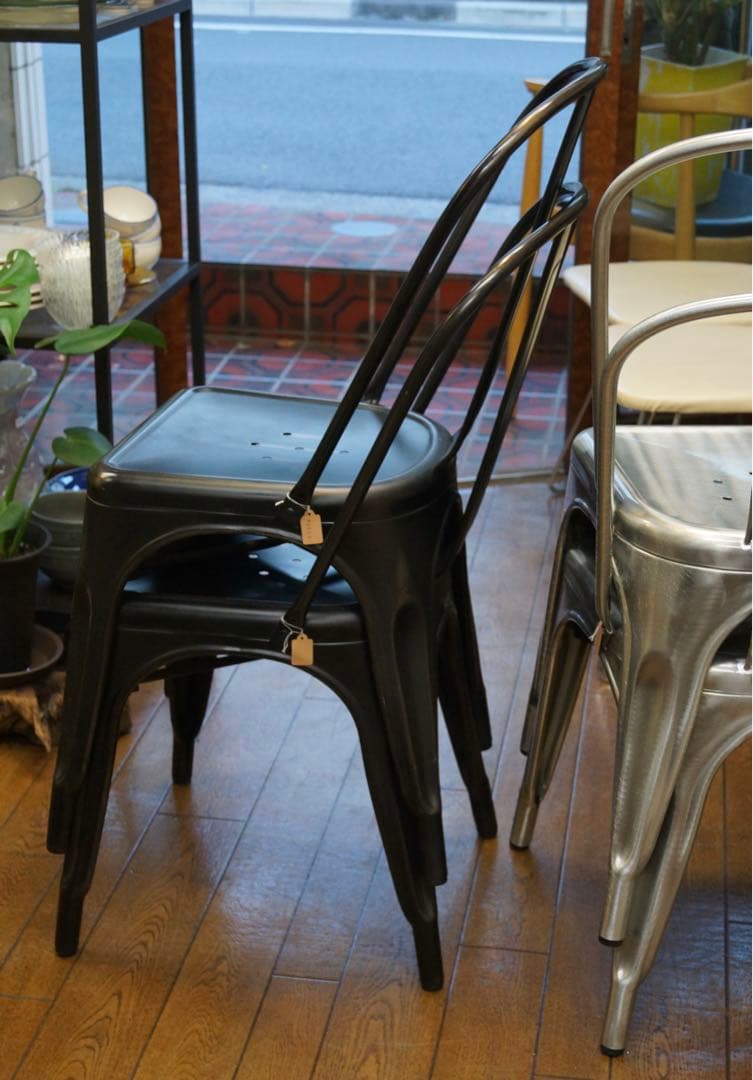 【2脚セット】ADAL Aチェア リプロダクト シルバー