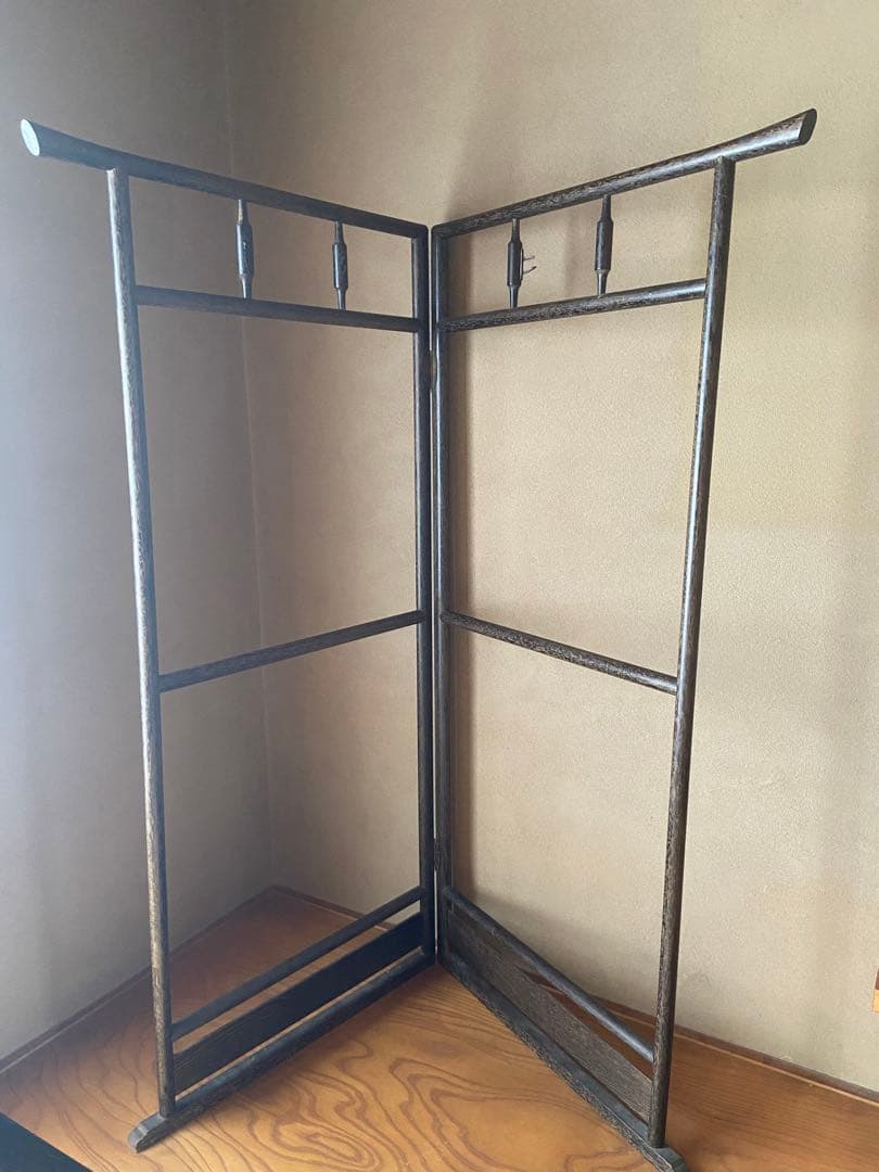 衣桁衣紋掛け着物掛け折りたたみ式アンティーク