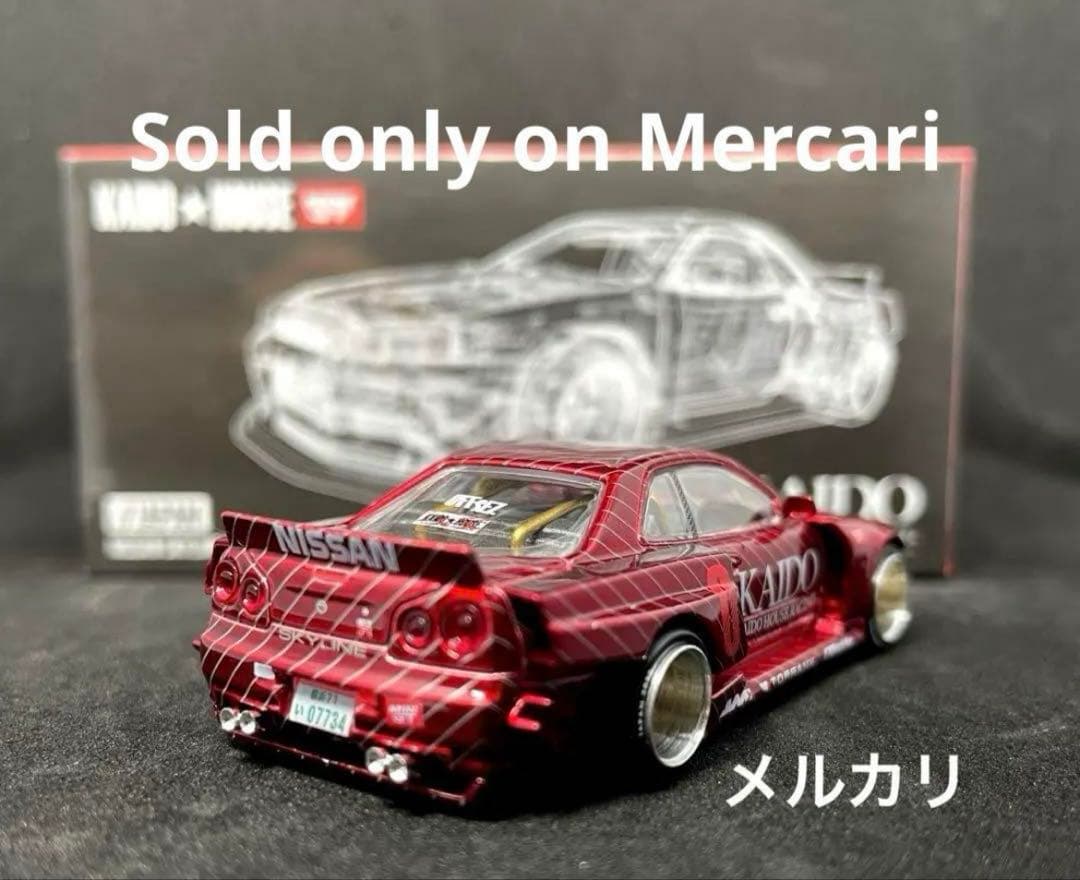 未開封 静岡ホビーショー限定 kaido house BNR34 MINIGT
