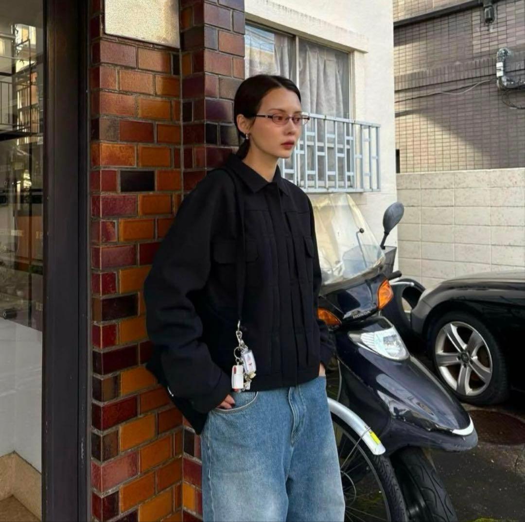 新品　GADID ANONIEM ELBA ジャケット　ブラック