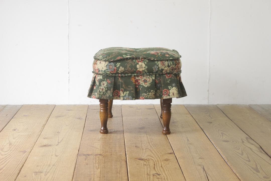 飛騨産業 キツツキ 穂高 オットマン スツール 足置き オーク材 レトロ