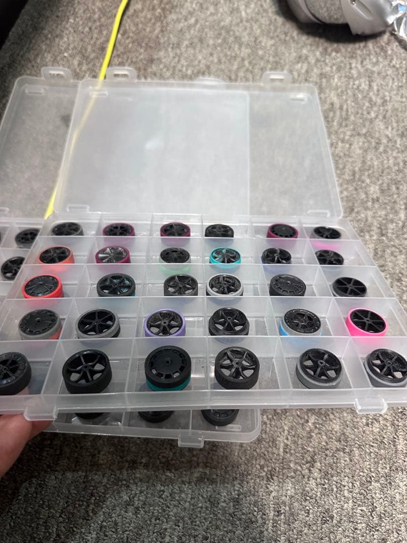 ミニ四駆　ペラタイヤセット ミニ四駆】ミニ四駆グレードアップパーツ No.547 EZシャーシ スパイク