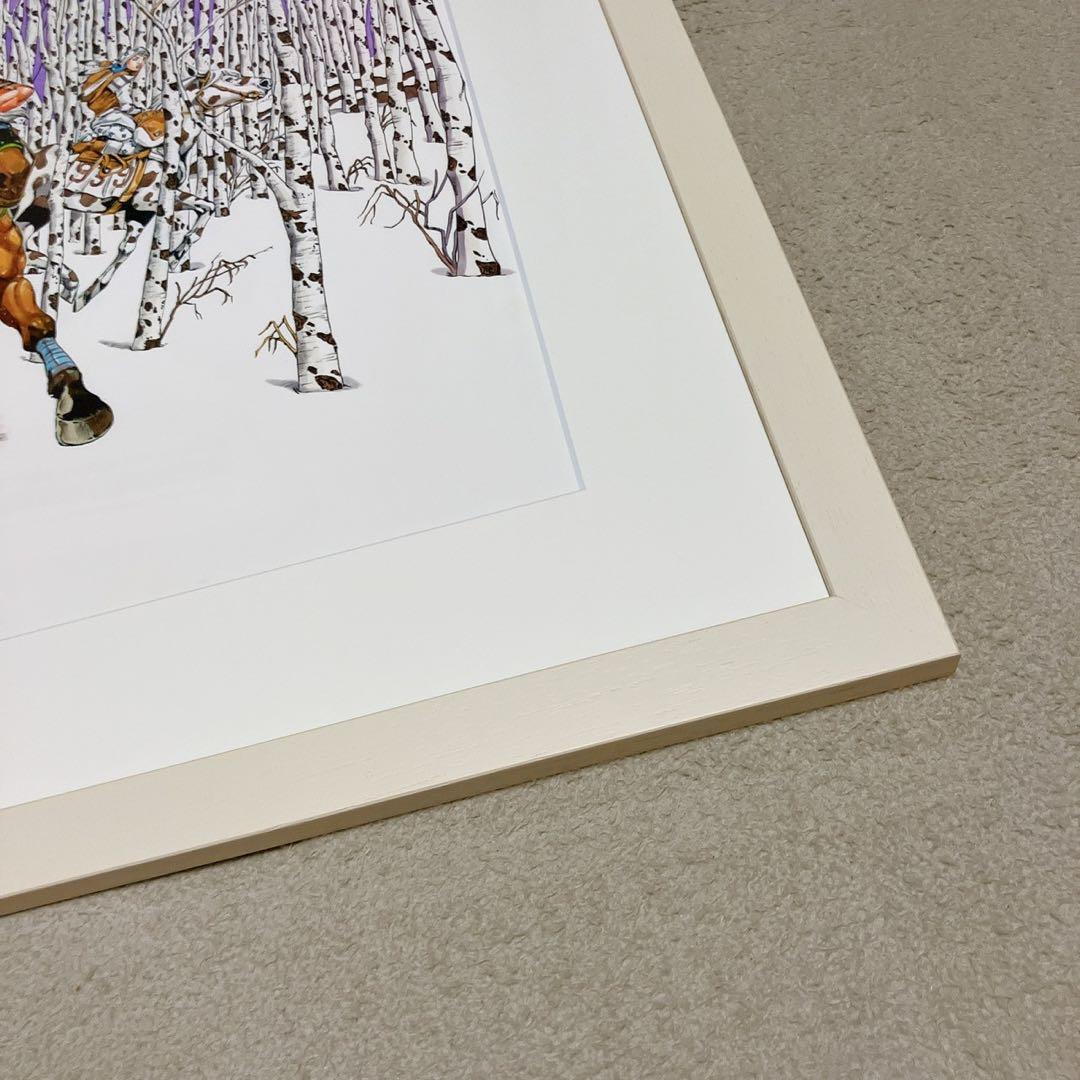 ジョジョ展　複製原画　スティールボールラン　　ジャイロ　ジョニィ
