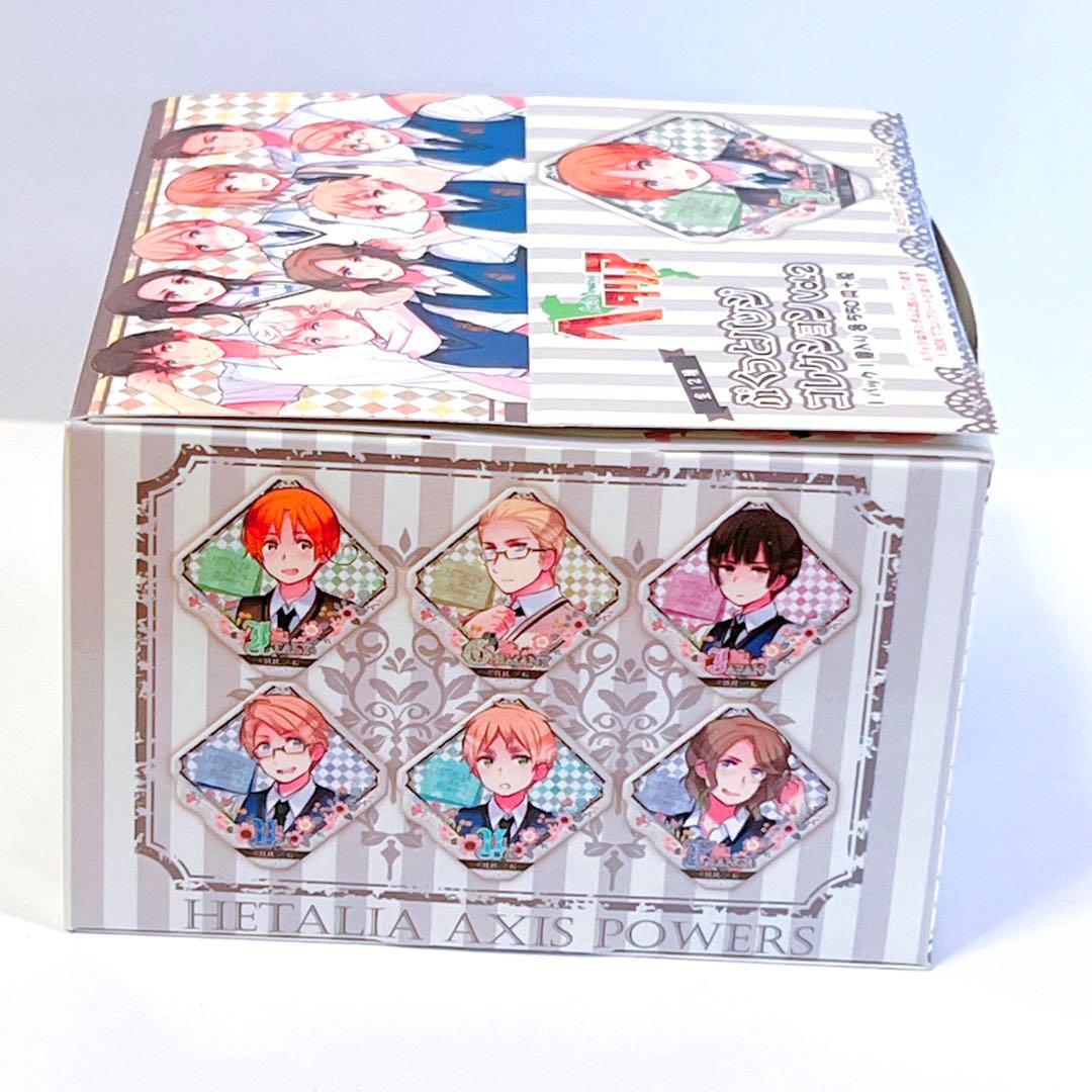 【11種】学園服 ヘタリアぷくっとバッジ全種