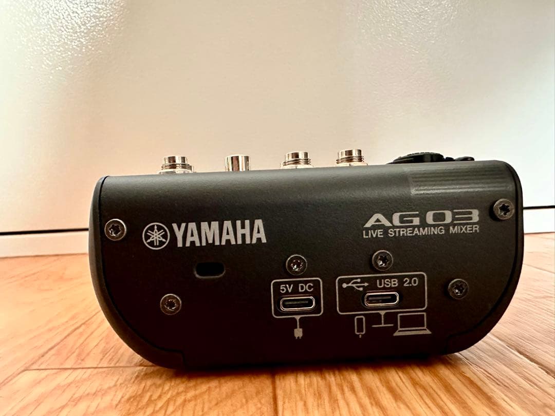 AG03MK2 ブラック ACアダプター等付き