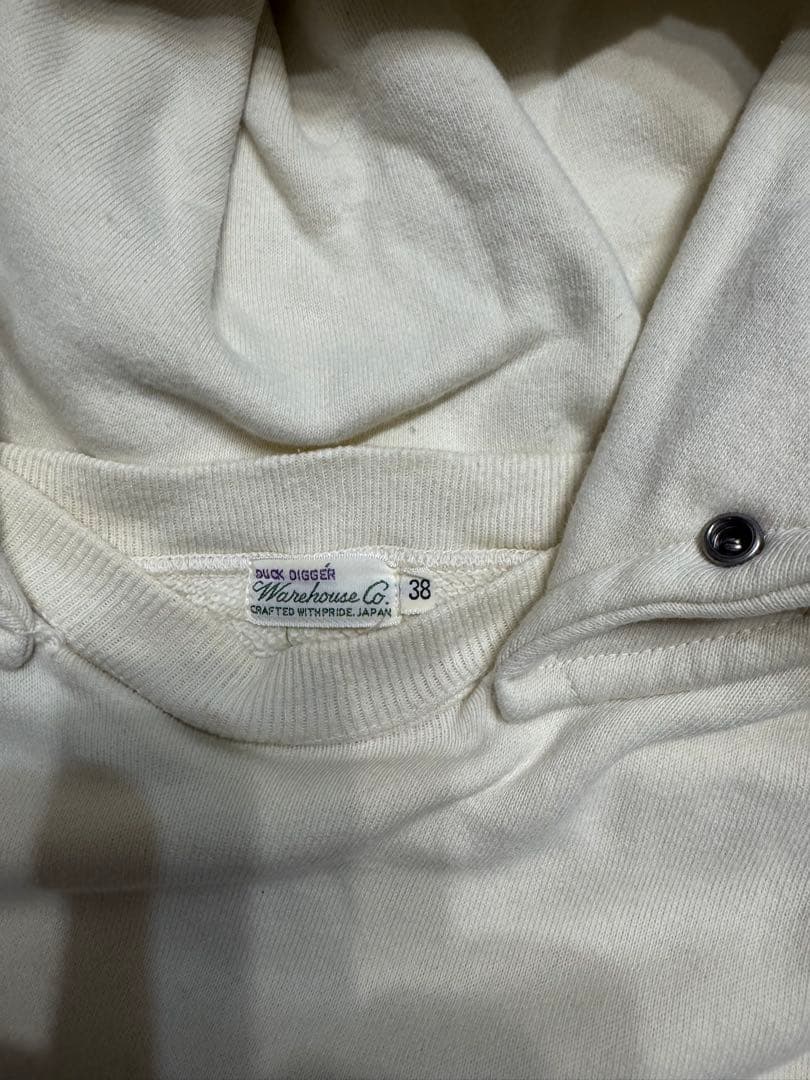 WARE HOUSE 後付フードパーカー