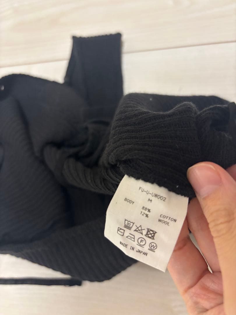 トップス fumika uchida VINTAGE RIBBED CORSET TOP