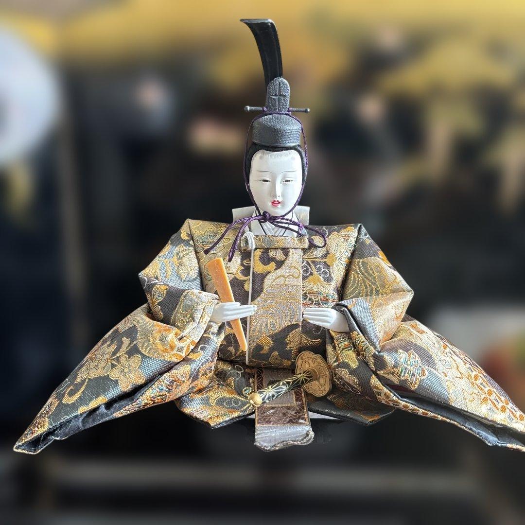 ★人形の秀月・美品★ひな人形 三段飾り（取扱説明書付き）