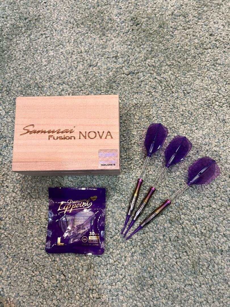 Samurai Fusion NOVA ダーツセット Samurai Fusion NOVA ダーツセット｜ダーツ > ソフトダーツ > ブランド
