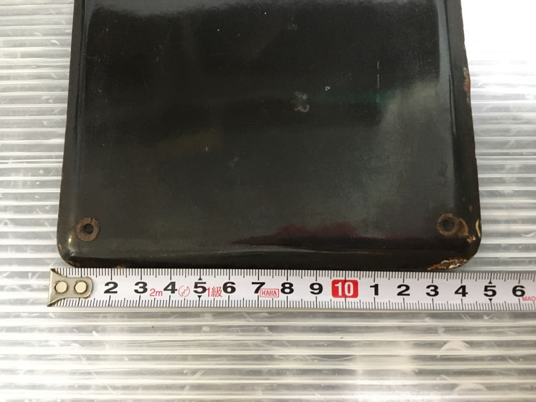 鉄道　ホーロー看板　つが　都賀　電車　駅看板　　国鉄？