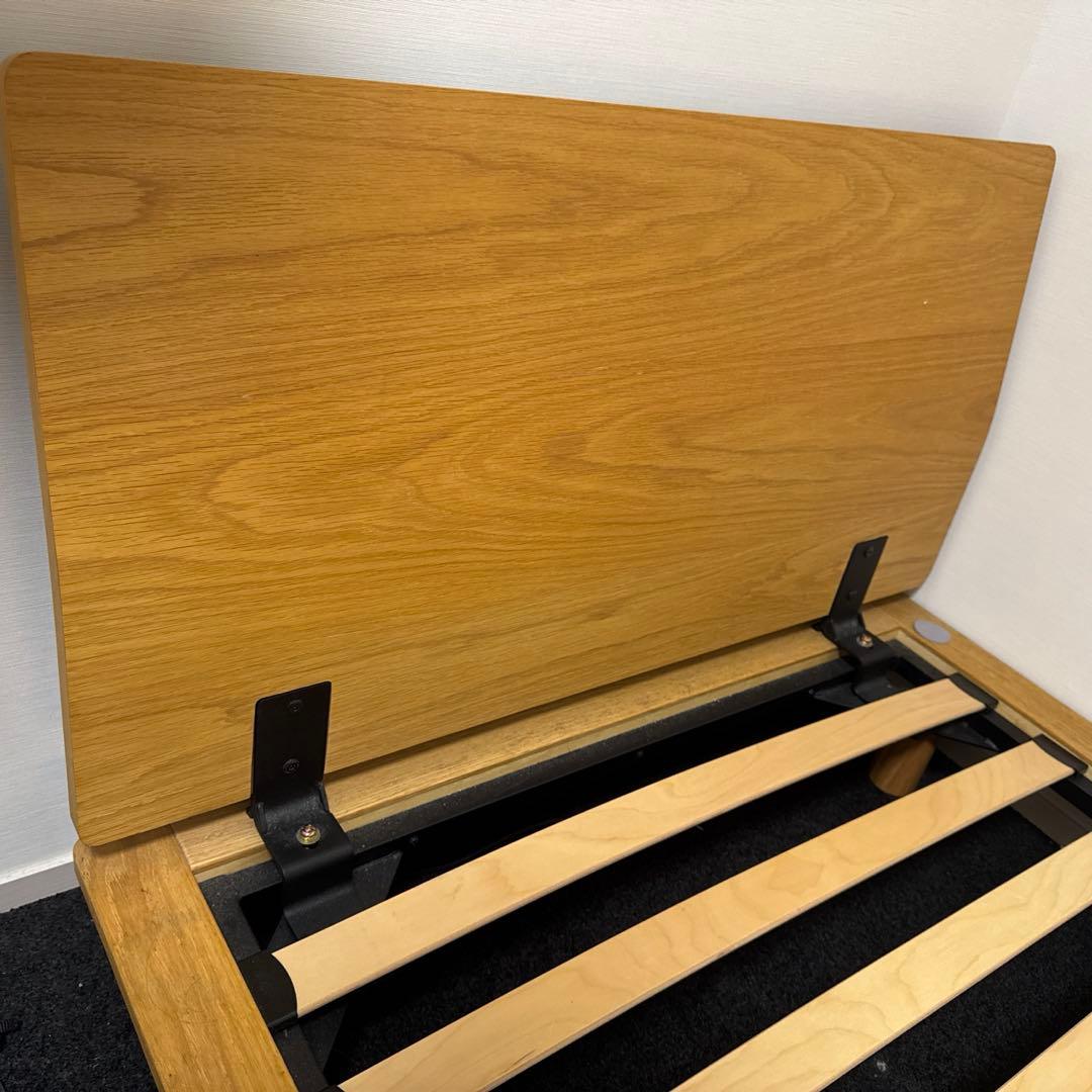 無印良品　シングル　ベッドフレーム+ヘッドボード