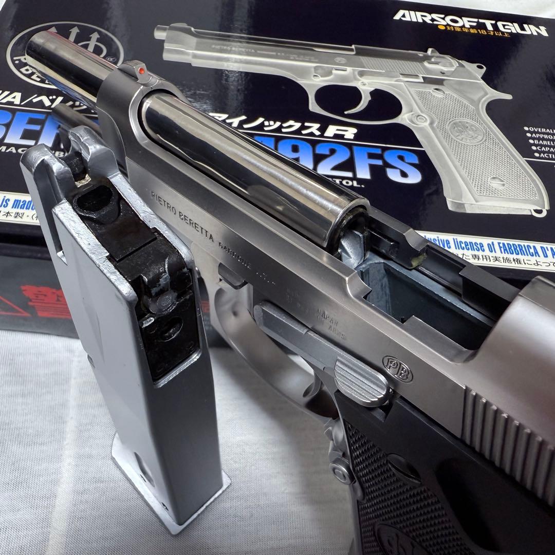 約948g【美品】日本製エアソフトガン WA M92FS R ウエスタンアームズ