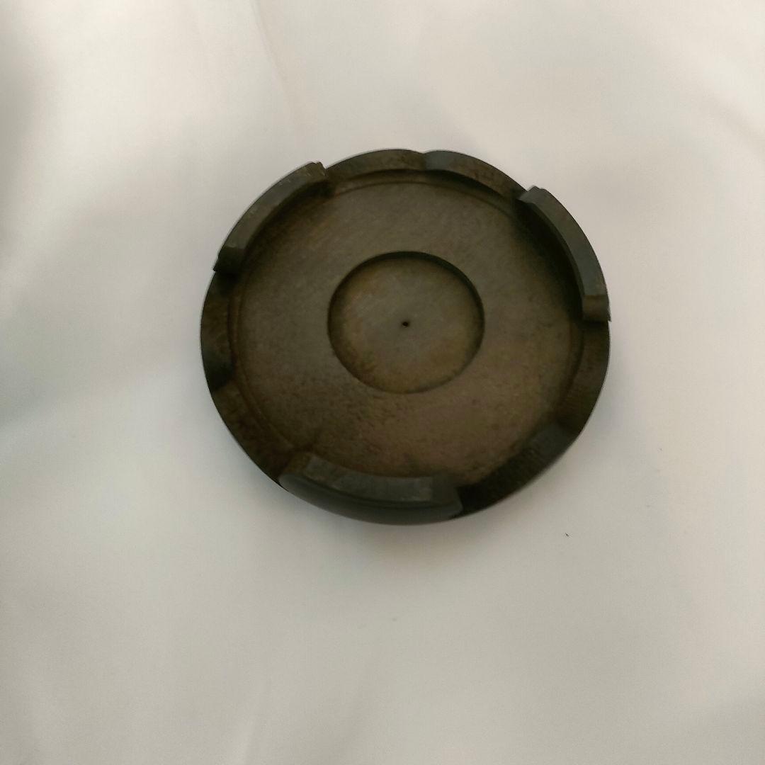 七宝焼 カラクサ文様 翡翠色 並形 8号 花瓶 高さ25cm 台座付き 箱