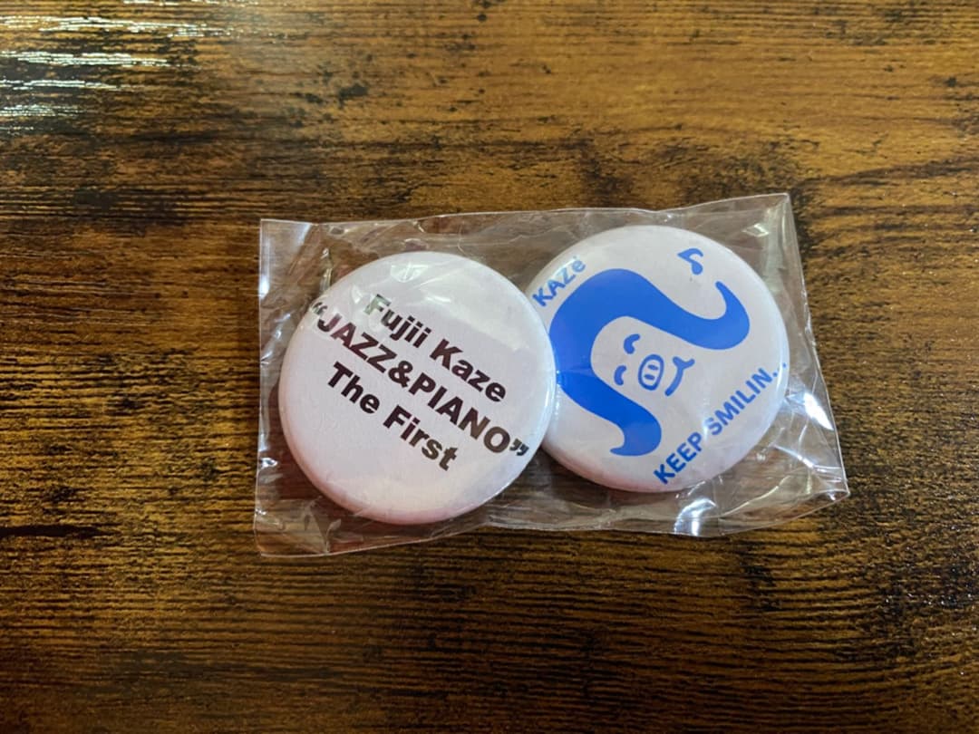 藤井風缶バッジJAZZ&PIANO The First