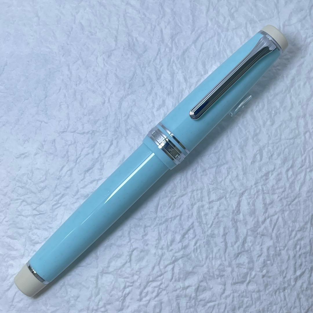 セーラー万年筆 海外限定 プロギア ブルー クエーサー 21K MF