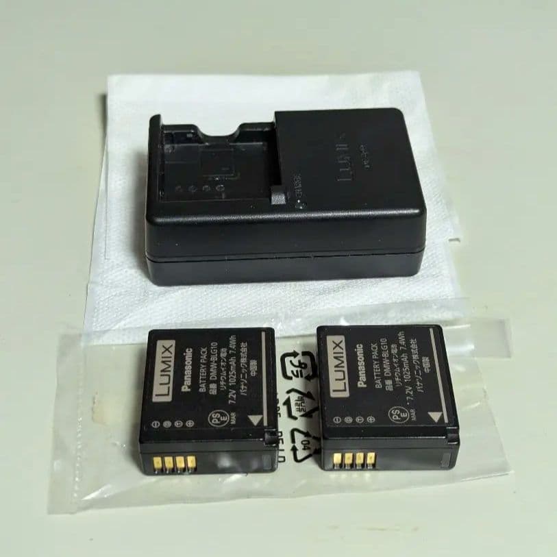 鬼〆字さま専用】LUMIX DC-TX2・純正充電器バッテリ2個