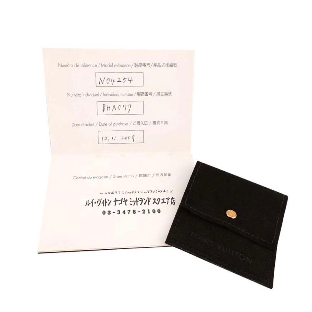 チ*ボ様 ルイヴィトン チャーム トップ K18YG エナメル ダイヤモンド 地