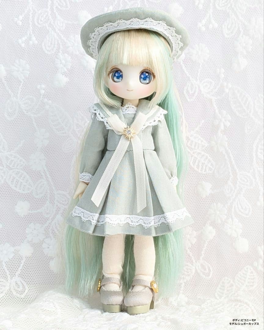 ピコニーモP専用】レースセーラーワンピース グリーン 888 - メルカリ