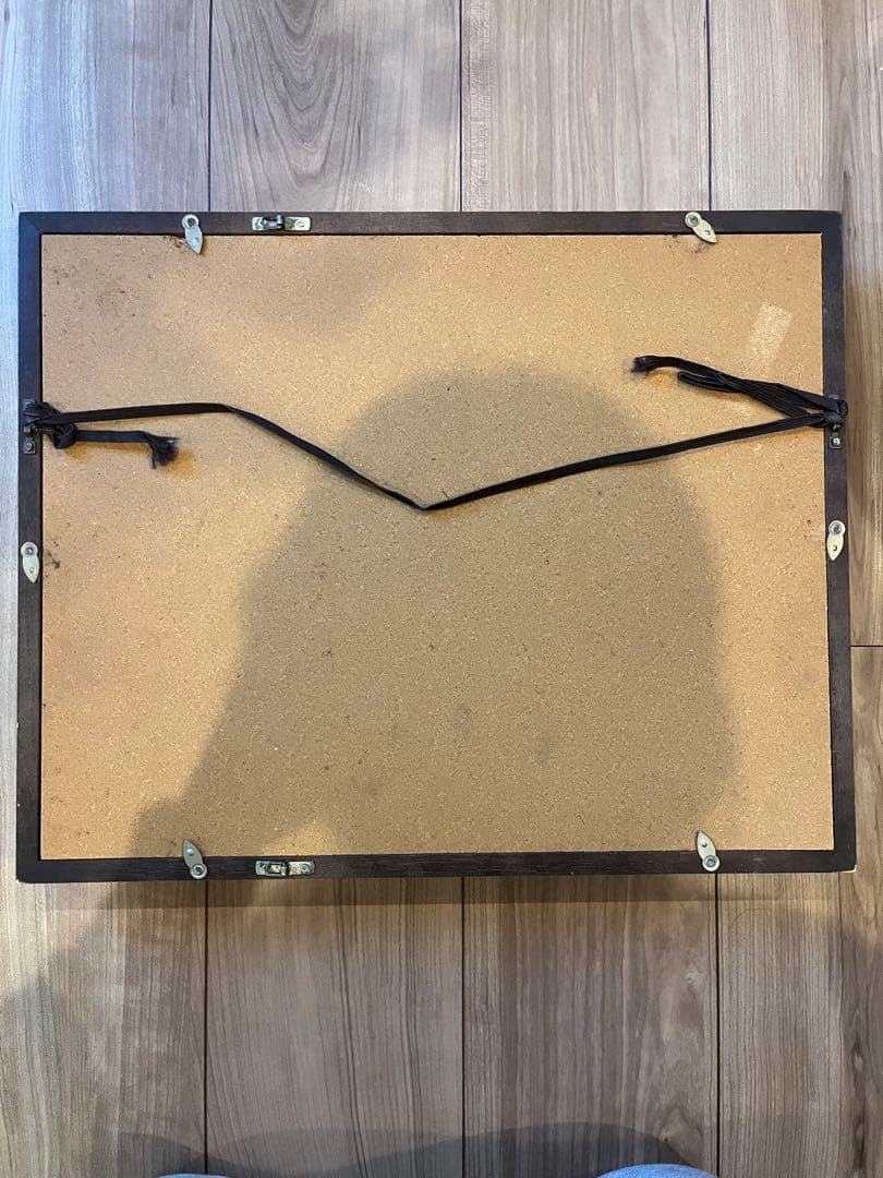 Clausen 風景画 木製フレーム付き