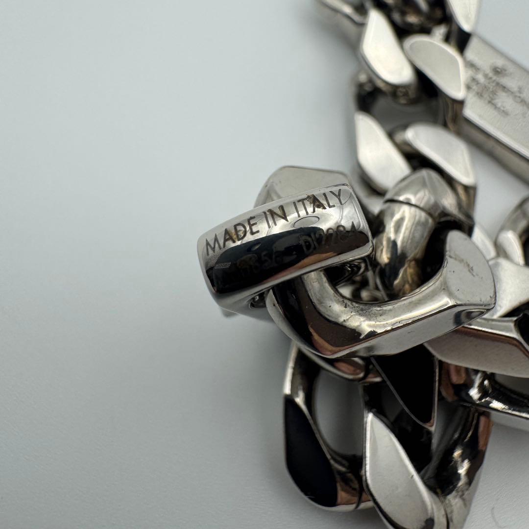 美品 ルイヴィトン　コリエ　チェーン　ブレスレット　シルバー　モノグラム　LV