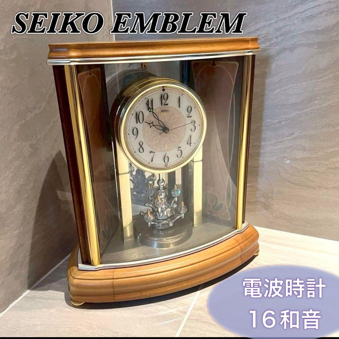 SEIKO EMBLEM(セイコー エンブレム)置時計 セイコー(SEIKO)置き時計