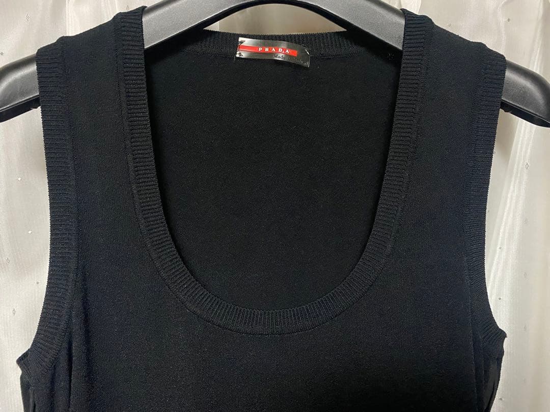 PRADA SPORT 00s サイドジップタンクトップ Uネック