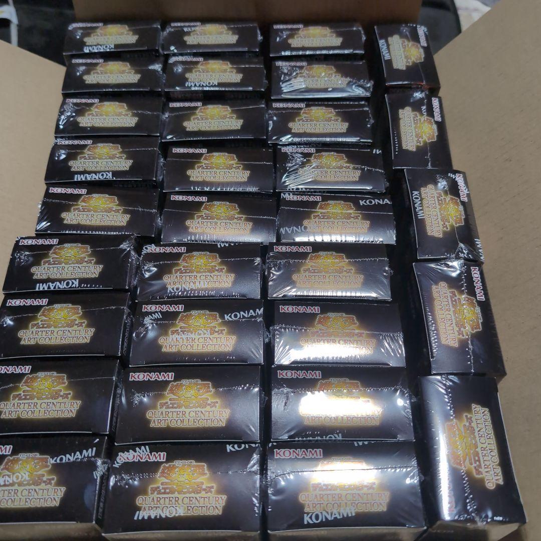シュリンク付き　遊戯王OCG クオーターセンチュリーアートコレクション32BOX 遊戯王クォーターセンチュリーアートコレクション32BOX シュリンク付き