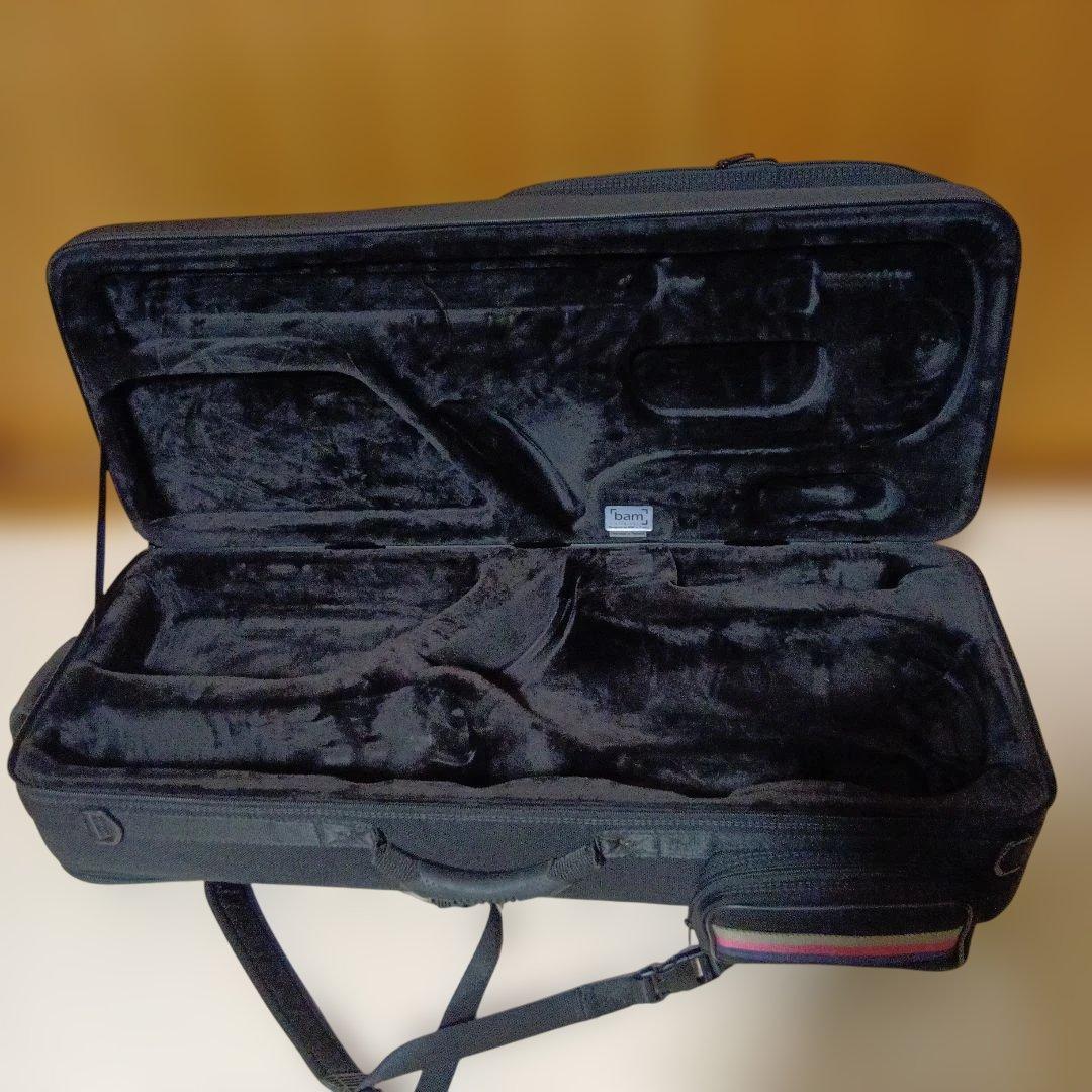 bam　サックスケース サンジェルマン トレッキング　吹奏楽器リュック　黒　部活