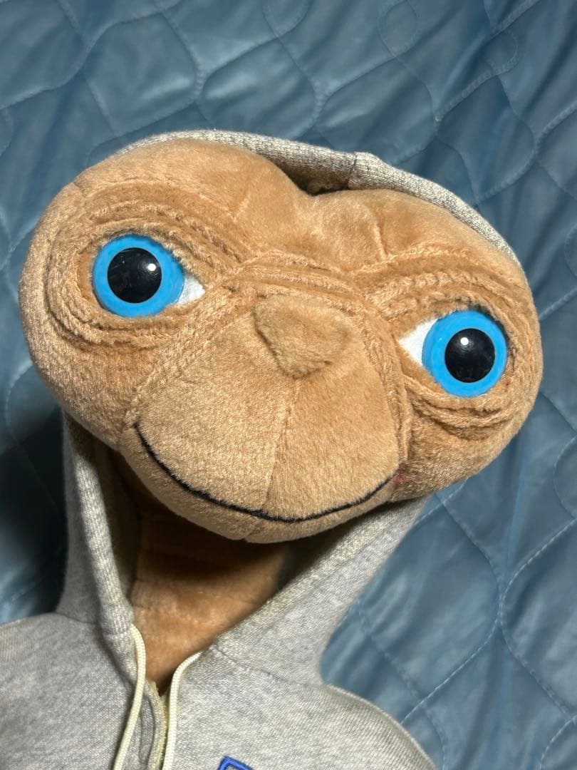E.T. フード付きぬいぐるみ　USJ ユニバ　激レア　約３５㎝　ET