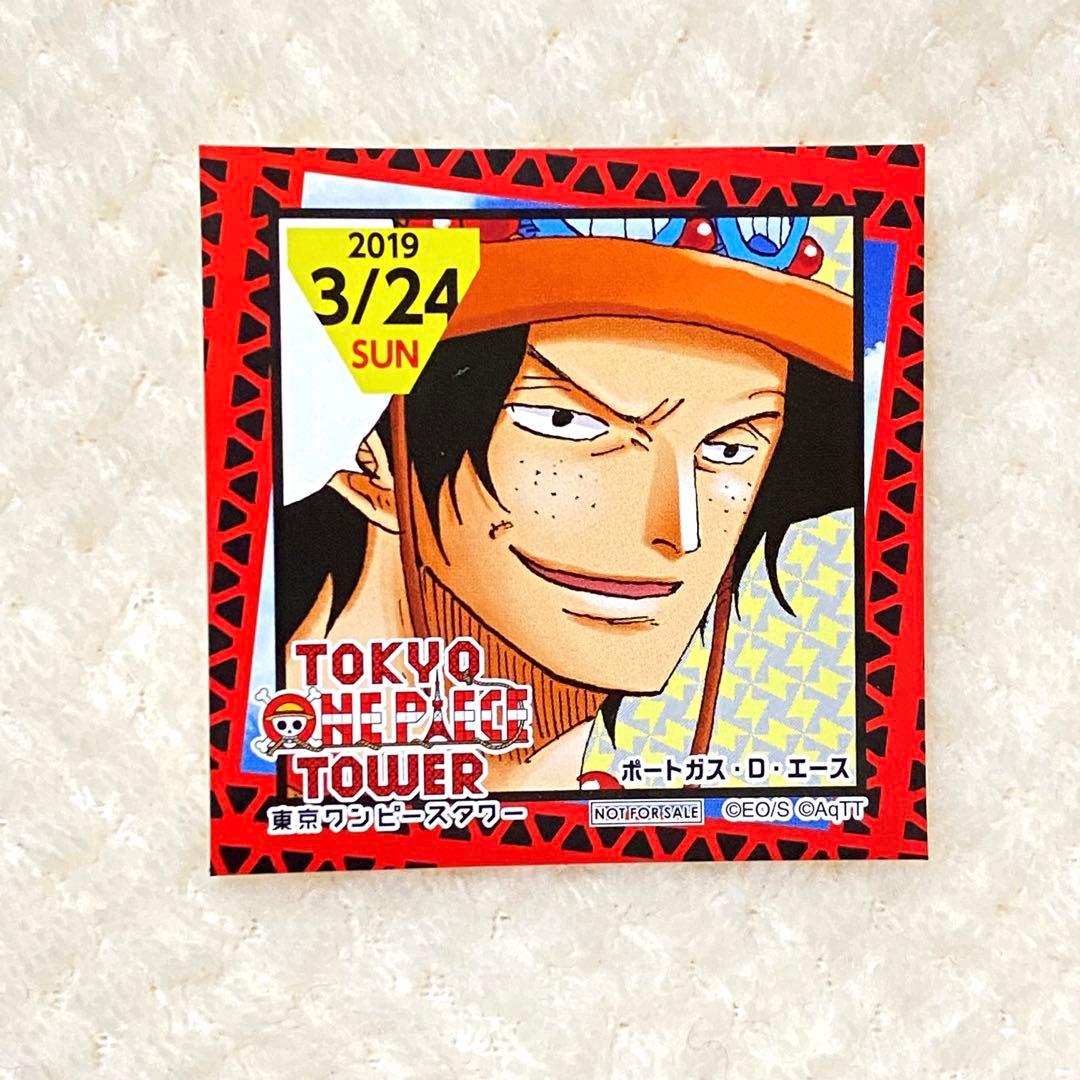 365日ステッカー ワンピースONE PIECE 東京タワーエース