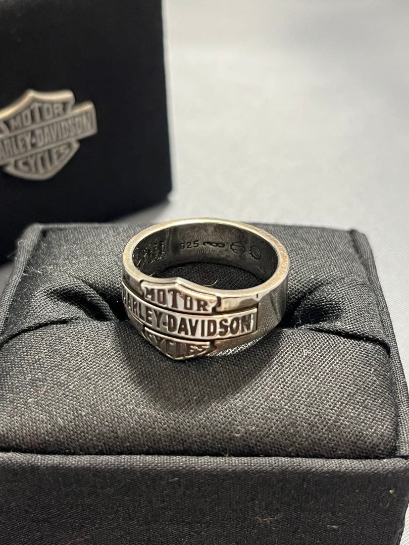 ハーレーダビッドソン　シルバーリング　us10 シルバー925