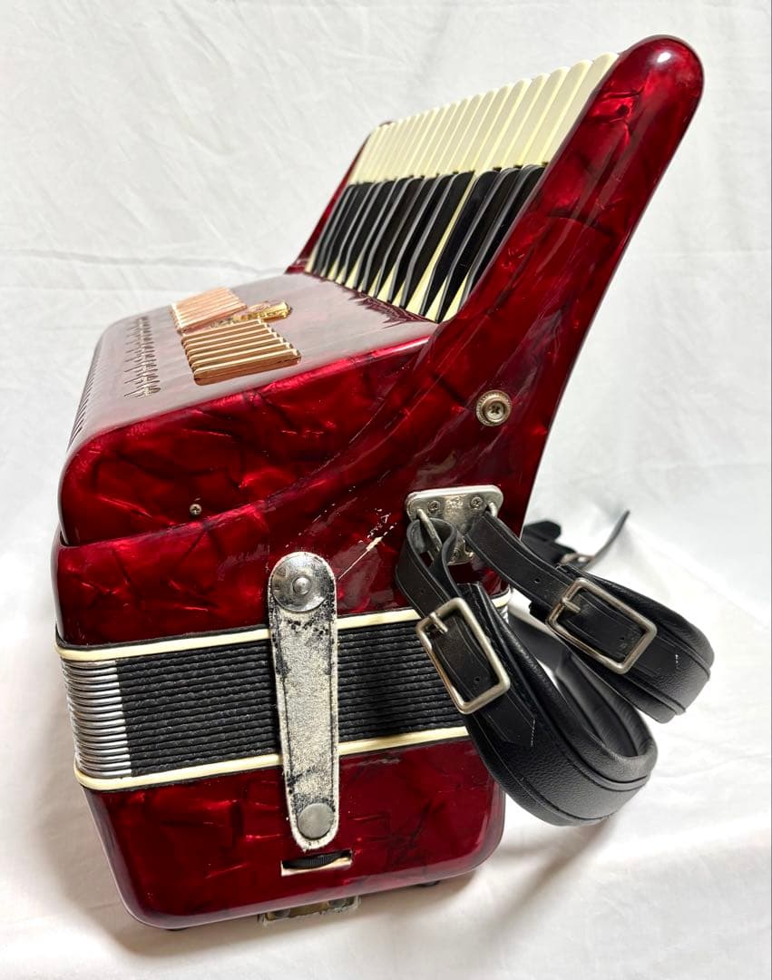 音出し確認済】TOMBO アコーディオン B-323 BASS 32KEYS