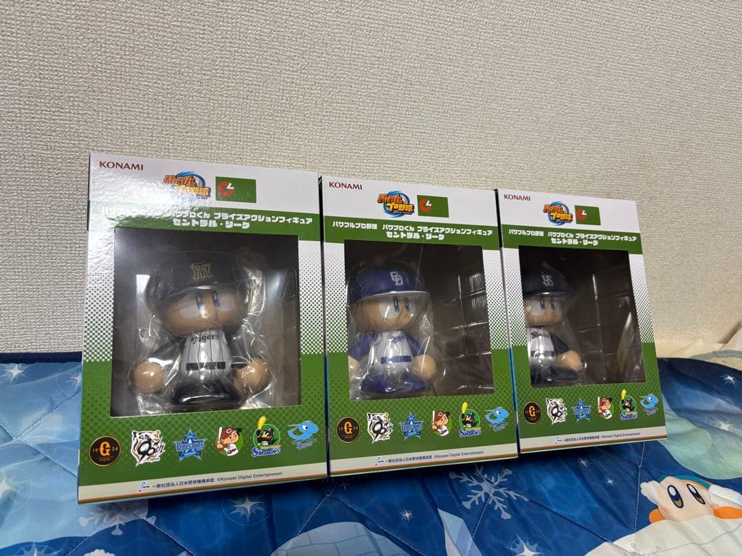 パワフルプロ野球　パワプロくん プライズアクションフィギュア 12球団セット
