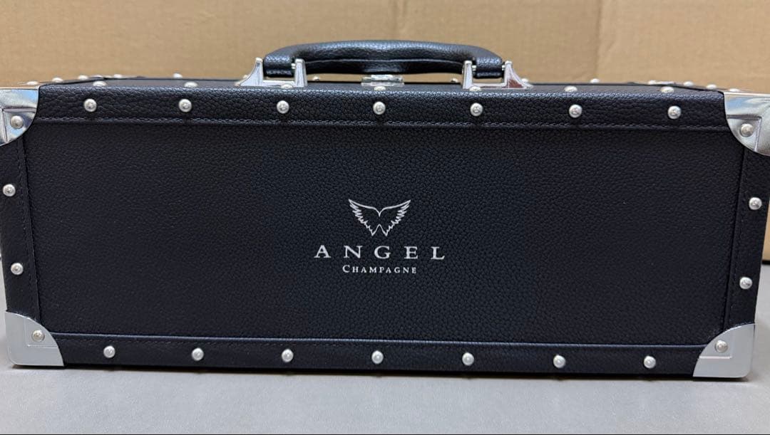 エンジェルシャンパン ブラック 750ml 箱付き② エンジェル シャンパーニュ NV ブリュット ブラック 750ml ケース付