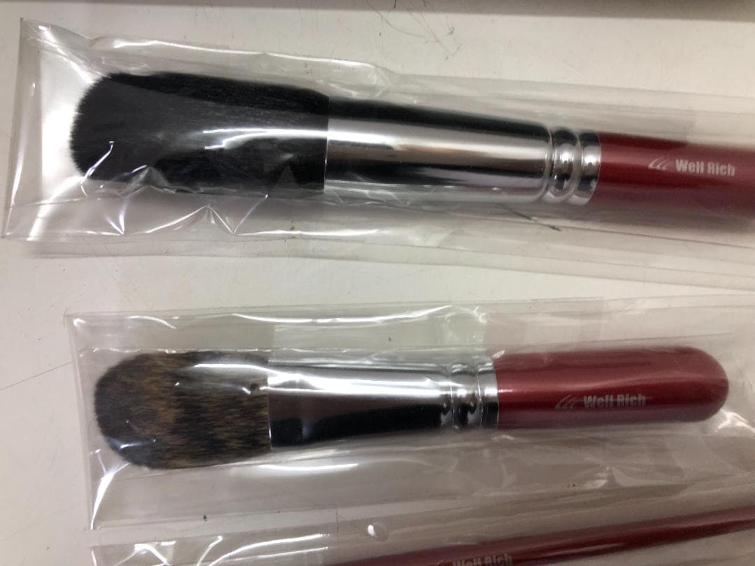 熊野筆 ブラシメイクブラシセット 8本 ケース付き 250123-4