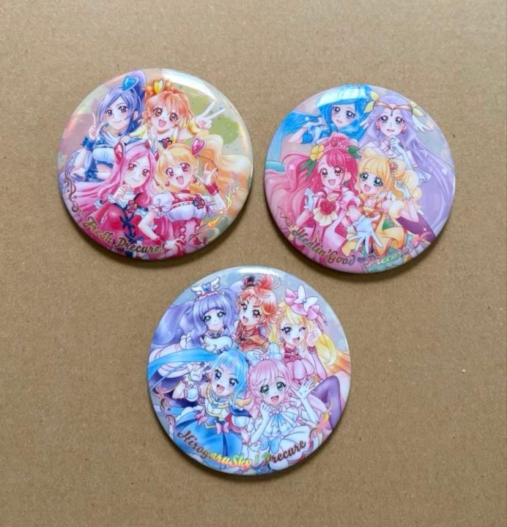 プリキュアオールスターズ BIG缶バッジ ビスケット9種セット - メルカリ