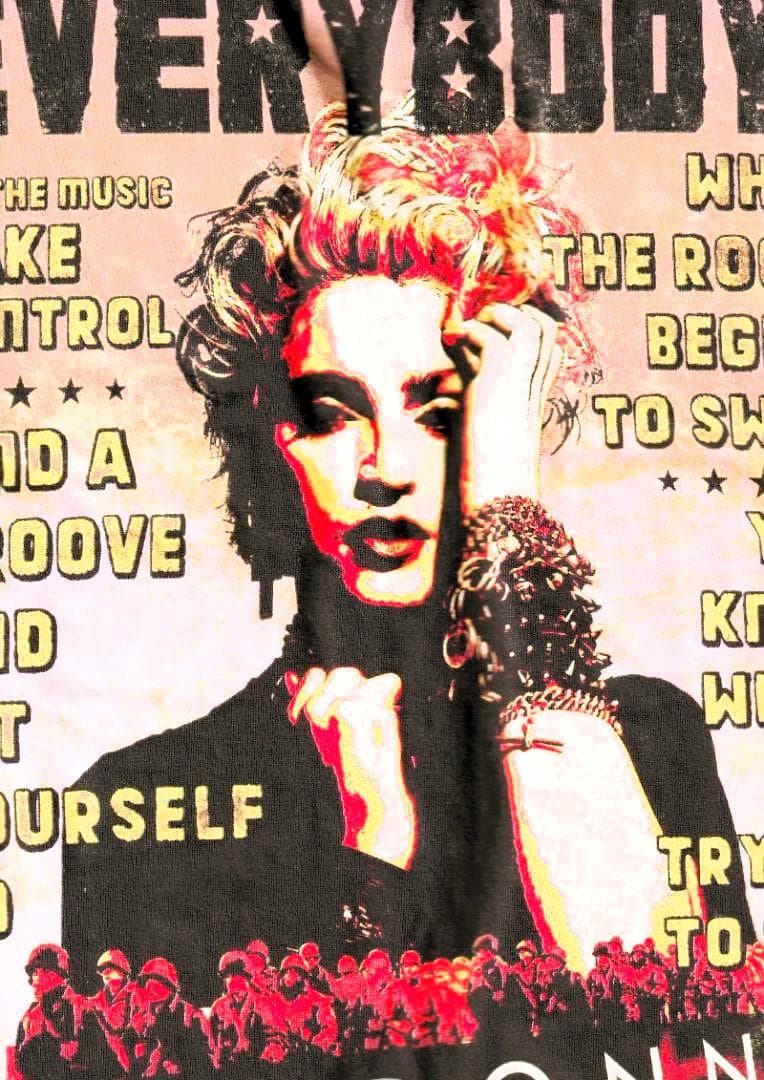 マドンナ Celebration - EVERYBODY!貴重 Tシャツ