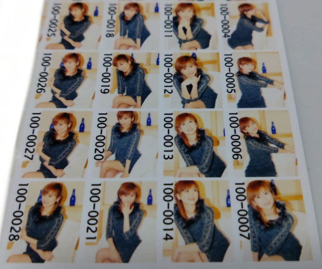 新村ひろよ　写真　はがきサイズ　28枚　レースクイーン　アイドル　タレント