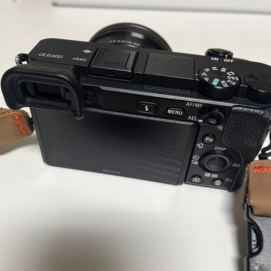 SONY α6400 ILCE-6400L パワーズームレンズキット ストラップ SONY 16