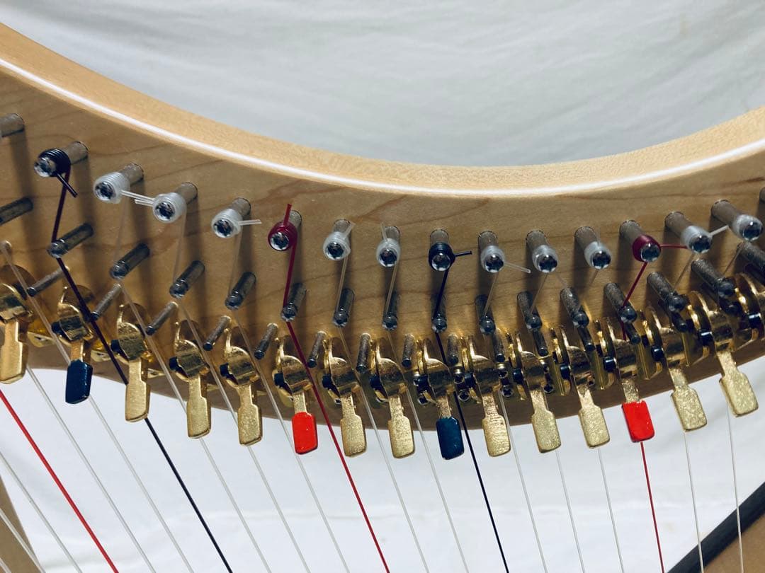 AOYAMA 25S 青山ハープ 25弦 コンパクト ノンペダル 軽量 ケース付