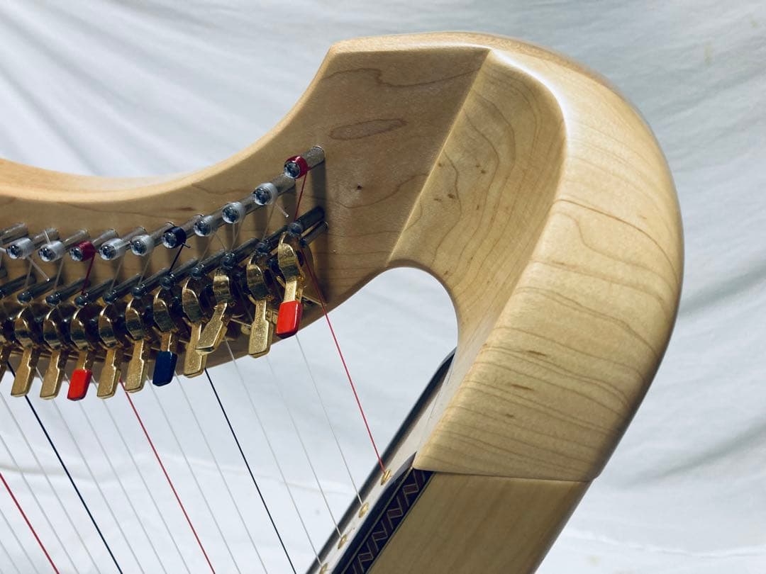 AOYAMA 25S 青山ハープ 25弦 コンパクト ノンペダル 軽量 ケース付