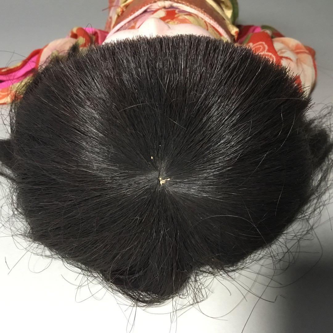 市松人形◇昭和初期 女の子◇人毛 日本人形 アンティーク 大正ロマン