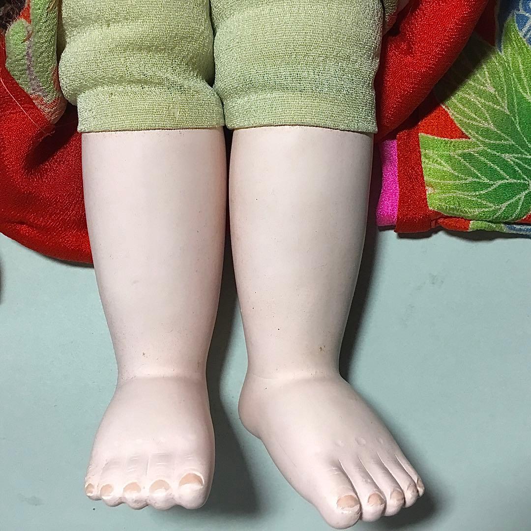 市松人形◇昭和初期 女の子◇人毛 日本人形 アンティーク 大正ロマン