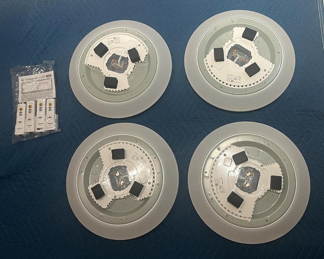 4個セット】アイリスオーヤマ LEDシーリングライト CEA-2312D